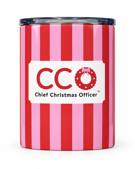 Chief Christmas Officer 10 oz Stainless Steel Tumbler