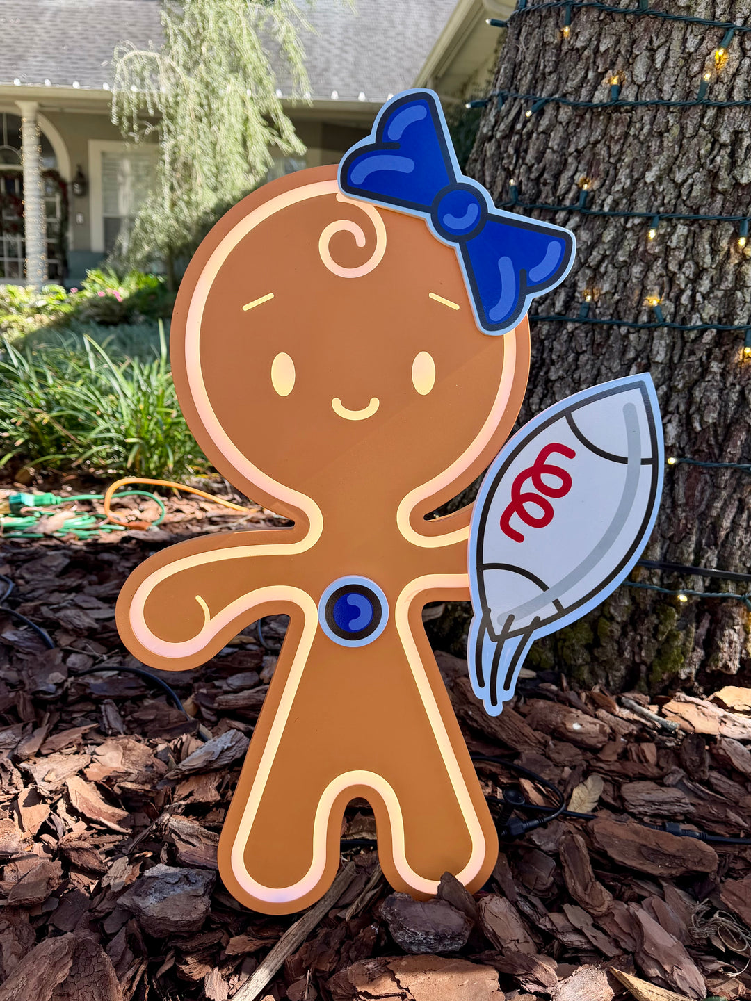 Gingerbread Outdoor Decor 24 Inch