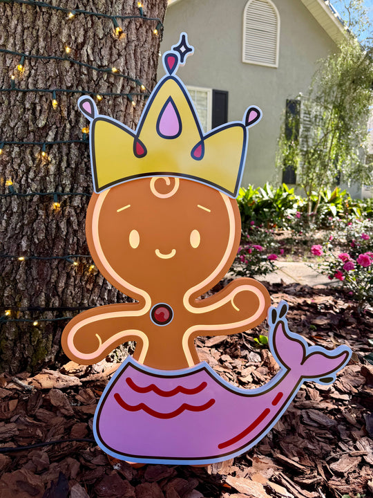 Gingerbread Outdoor Decor 24 Inch